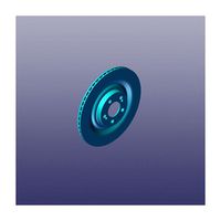 Rear Brake Disc 204001946AA