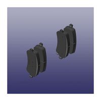 Rear Brake Pads 204005424AA